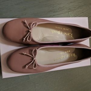 Kate Spade honey flats pink 8.5